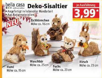 Deko-Sisaltiere von bella casa