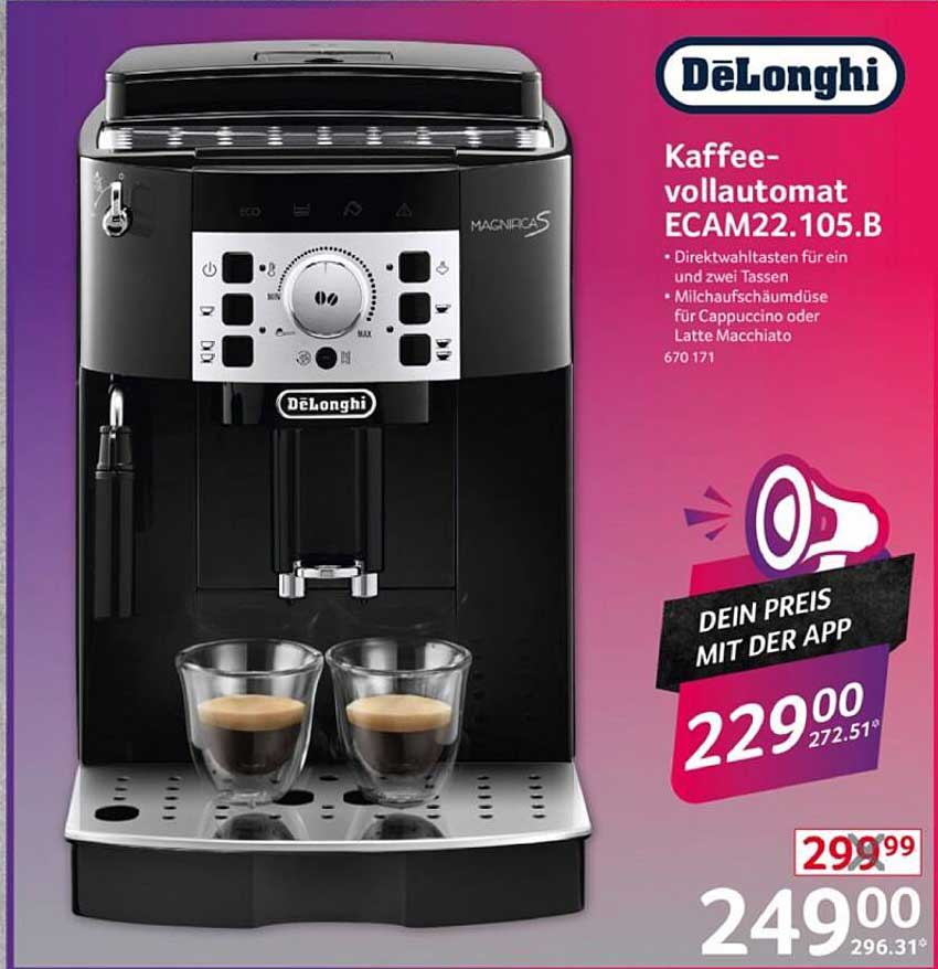 De'Longhi Kaffeevollautomat ECAM22.105.B