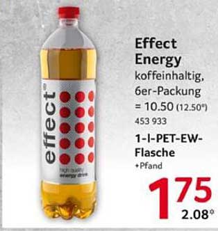 Effect Energy Koffeinhaltiges Getränk, 6er-Packung