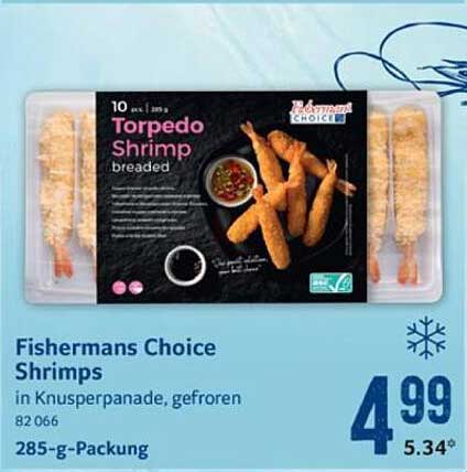 Fishermans Choice Shrimps in Knusperpanade