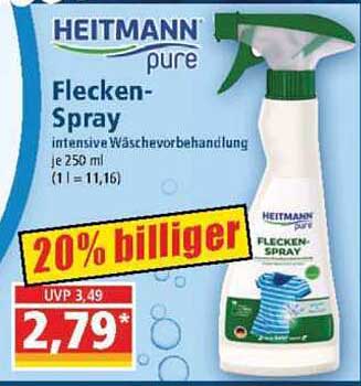 HEITMANN pure Flecken-Spray 250 ml