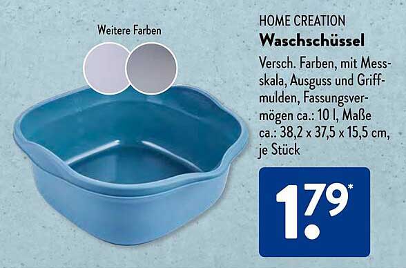 HOME CREATION Waschschüssel