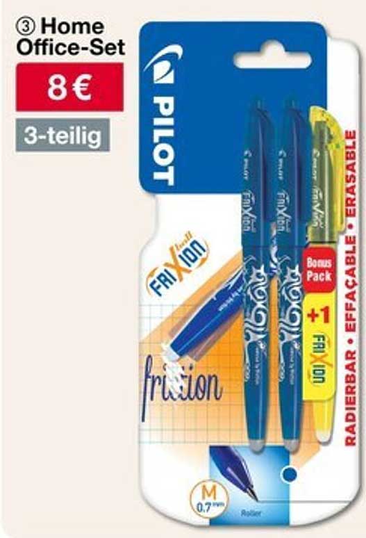 Home Office-Set von Pilot – 3-teilig