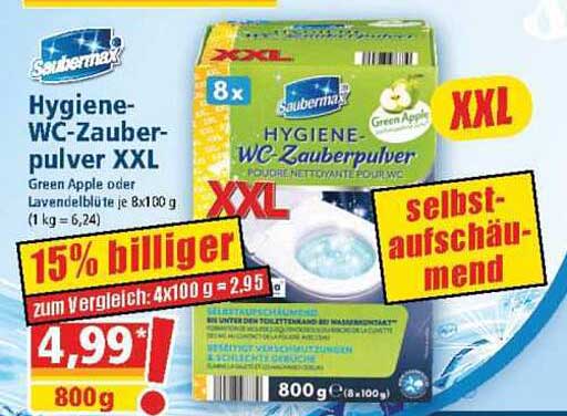 Hygiene-WC-Zauberpulver XXL