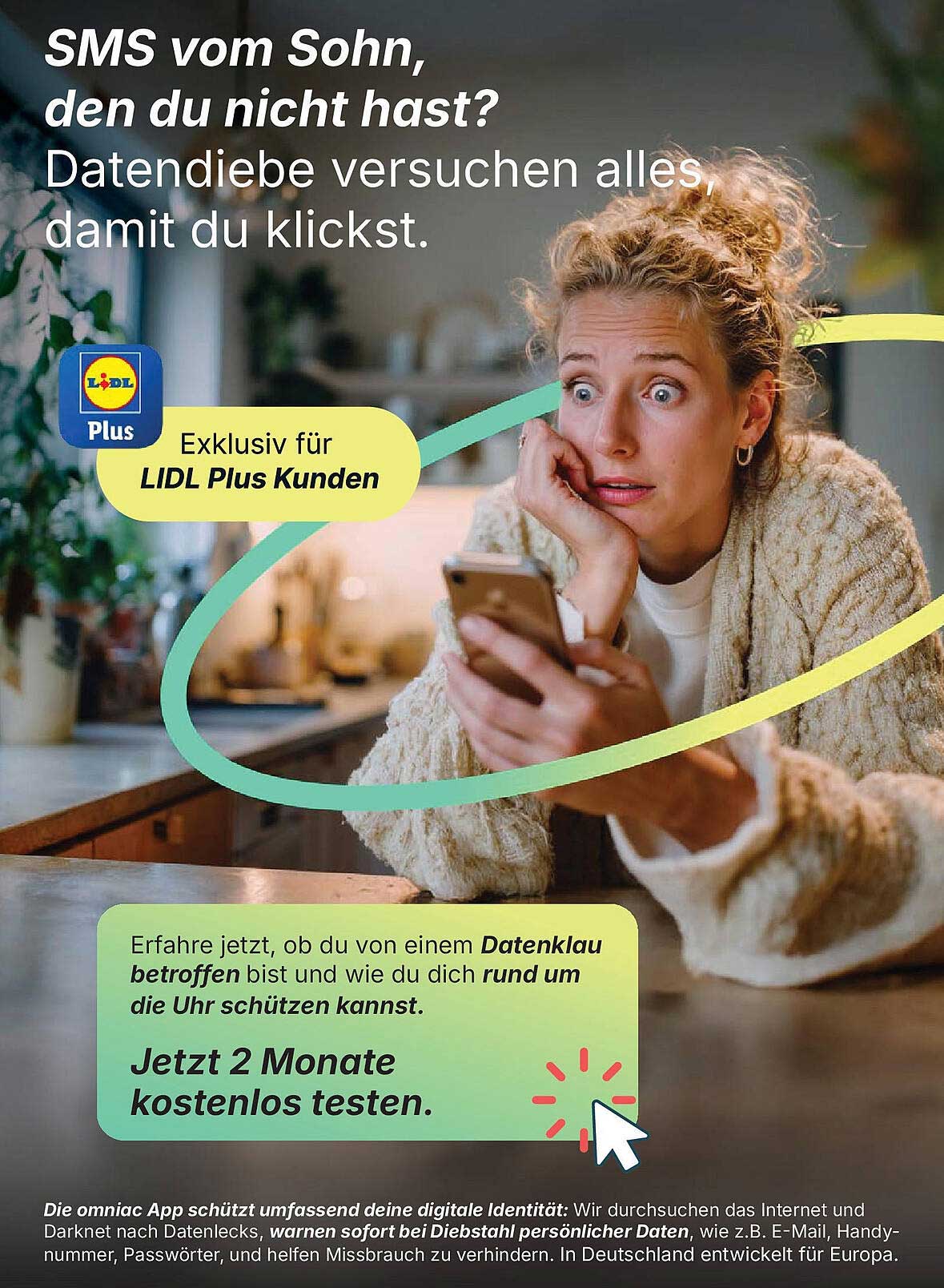 Jetzt 2 Monate kostenlos testen - Omniact App für digitale Sicherheit