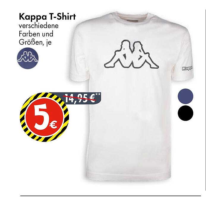 Kappa T-Shirt - verschiedene Farben und Größen, je