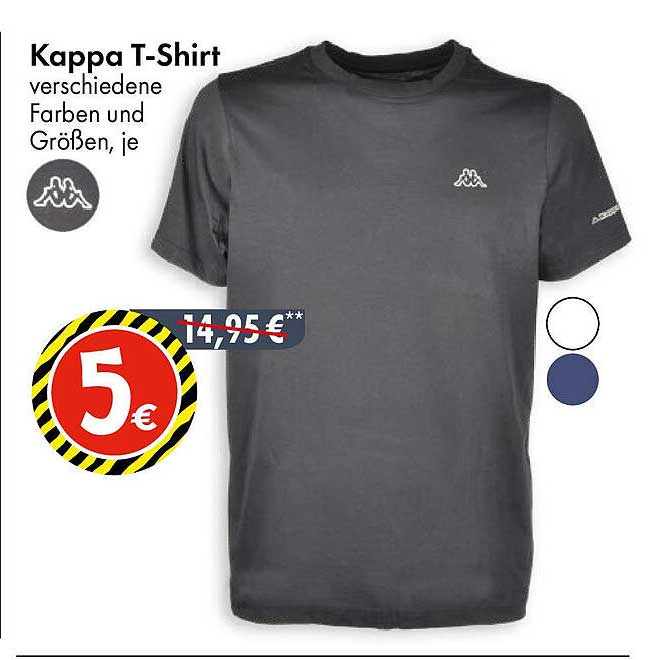 Kappa T-Shirt verschiedene Farben und Größen, je
