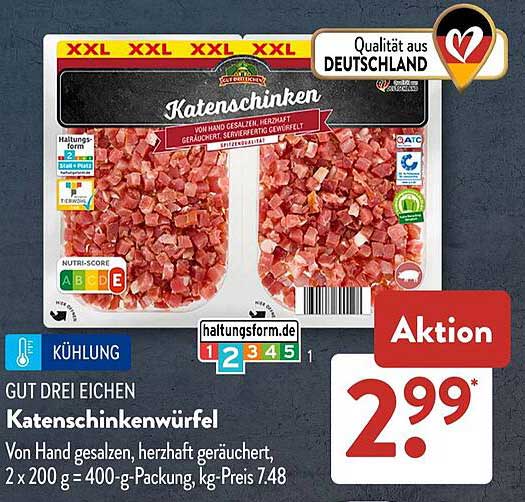 Katenschinkenwürfel von Gut Drei Eichen