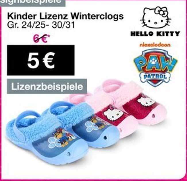 Kinder Lizenz Winterclogs Gr. 24/25-30/31