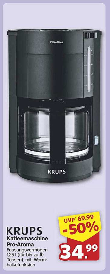 KRUPS Kaffeemaschine Pro-Aroma