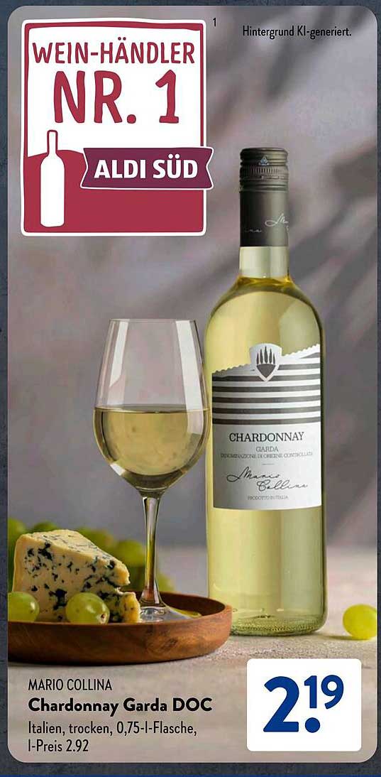 Mario Collina Chardonnay Garda DOC 0,75 l