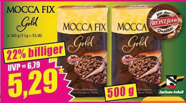 MOCCA FIX Gold - 500 g