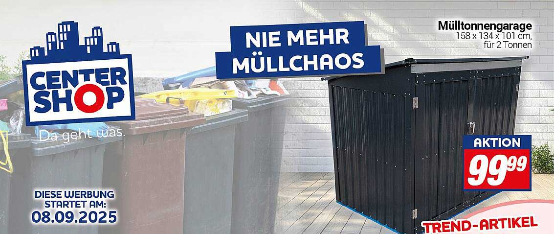 Mülltonnengarage