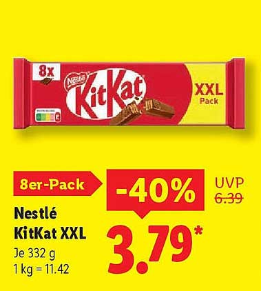 Nestlé KitKat XXL 8er-Pack