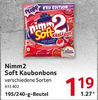 Nimm2 Soft Kaubonbons - verschiedene Sorten