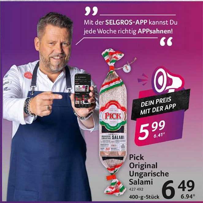 Pick Original Ungarische Salami