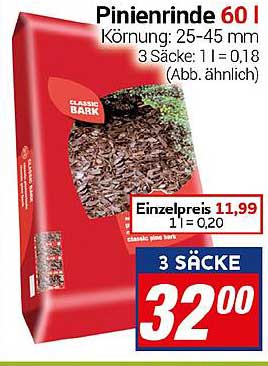 Pinienrinde 60 l - Classic Bark