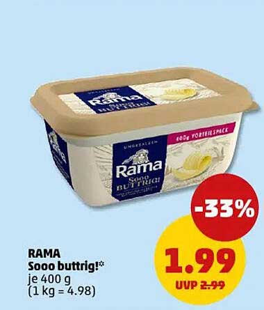RAMA Sooo buttrig! 400 g