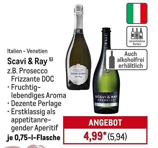 Scavi & Ray Prosecco Frizzante DOC 0,75 l