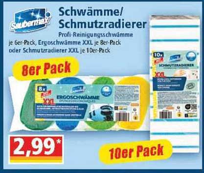 Schwämme/Schmutzradierer