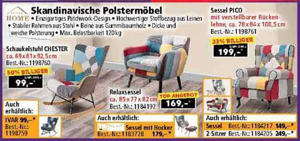 Sessel Pico mit verstellbarer Rückenlehne