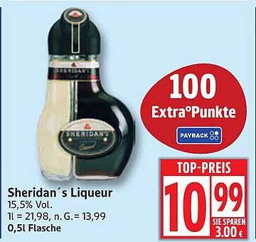 Sheridan's Liqueur 0,5l - Top-Preis für Genießer