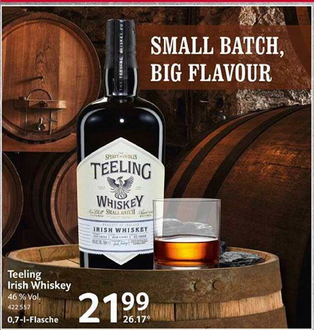 Teeling Irish Whiskey 0,7 l - 46 % Vol.