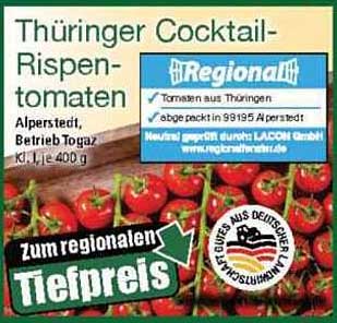 Thüringer Cocktail-Rispentomaten