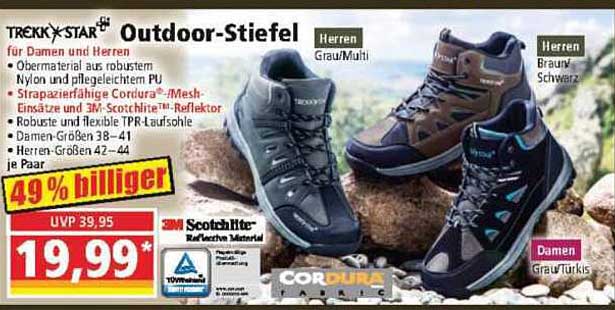 TREKK´X´STAR® Outdoor-Stiefel für Damen und Herren