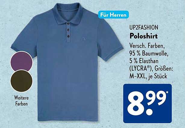 UP2FASHION Poloshirt für Herren