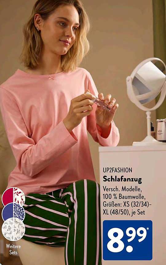 UP2FASHION Schlafanzug