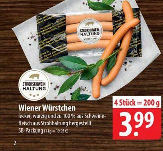Wiener Wurstchen Angebot