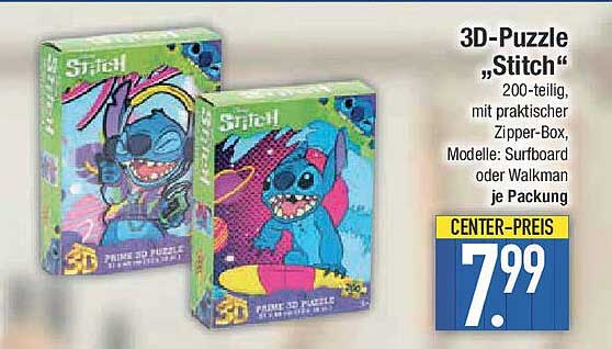 3D-Puzzle "Stitch" - 200-teilig