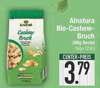 Alnatura Bio-Cashew-Bruch 300g