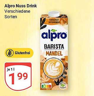 Alpro Nuss Drink - Barista Mandel