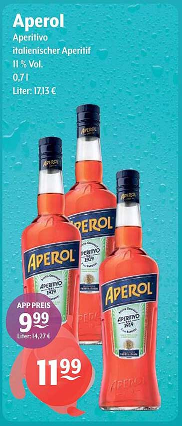 Aperol Aperitivo - italienischer Aperitif
