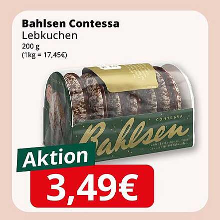 Bahlsen Contessa Lebkuchen 200 g