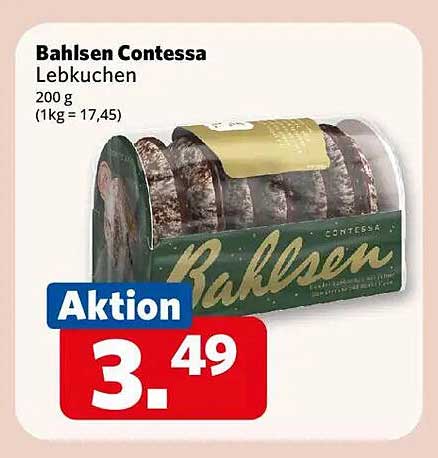 Bahlsen Contessa Lebkuchen 200 g