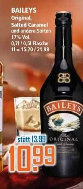 BAILEYS Original und andere Sorten - 0,7l