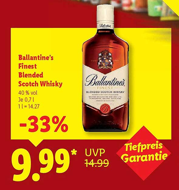 Ballantine's Finest Blended Scotch Whisky