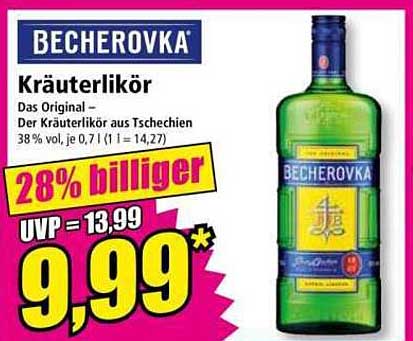 BECHEROVKA Kräuterlikör – Das Original aus Tschechien