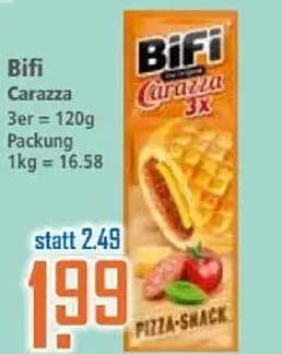 Bifi Carazza 3er Pack – Der Pizza-Snack für unterwegs