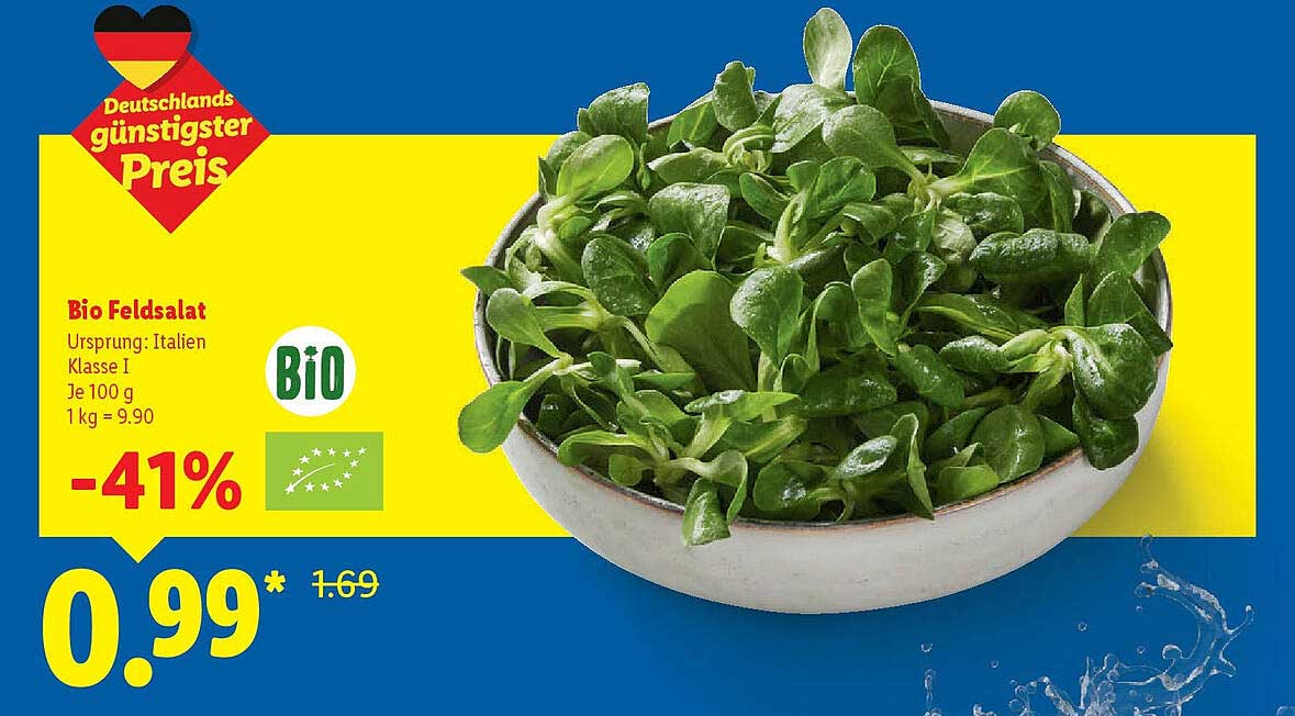Bio Feldsalat - 41% Rabatt
