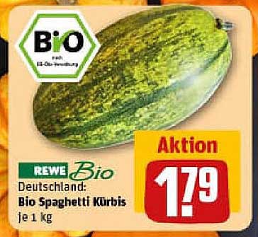 Bio Spaghetti Kürbis je 1 kg