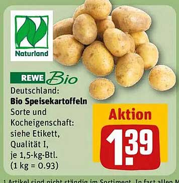 Bio Speisekartoffeln