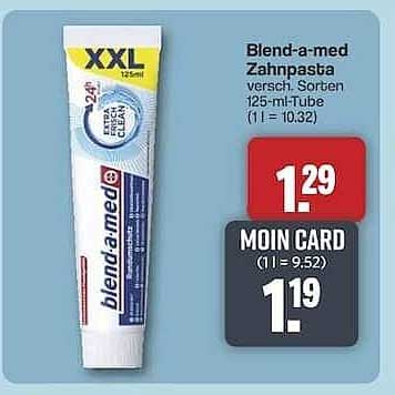 Blend-a-med Zahncreme, 125 ml Tube - verschiedene Sorten