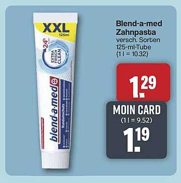Blend-a-med Zahnpasta versch. Sorten 125-ml-Tube