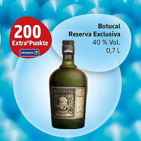 Botucal Reserva Exclusiva 0,7 L - 40 % Vol.