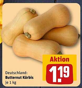 Butternut Kürbis je 1 kg