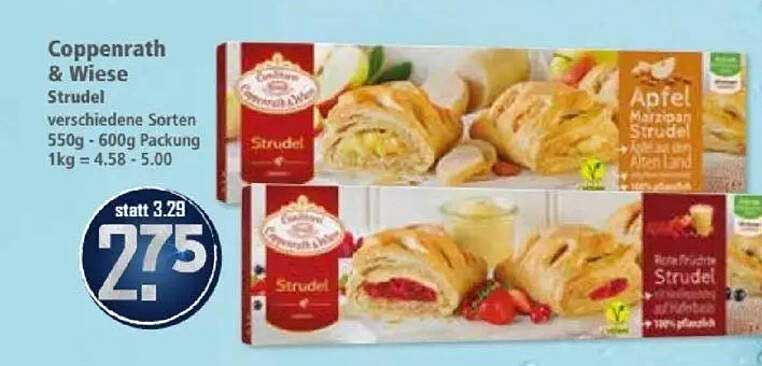 Coppenrath & Wiese Strudel verschiedene Sorten 550g - 600g Packung